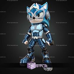 Super Basic STL A Train Sonic Mashup Multipart