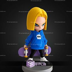 Super Basic STL Android 18 Urban Vibes