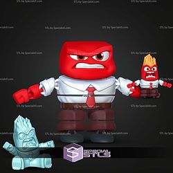 Super Basic STL Anger Inside Out MultiColor Flexi