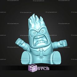 Super Basic STL Anger Inside Out MultiColor Flexi