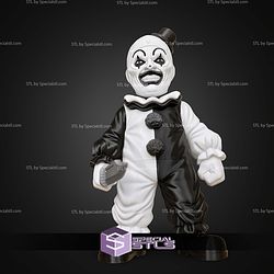 Super Basic STL Art the Clown Multipart
