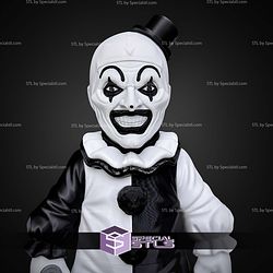 Super Basic STL Art the Clown Multipart
