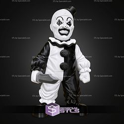 Super Basic STL Art the Clown Multipart