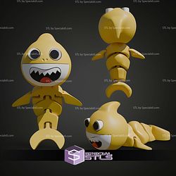 Super Basic STL Baby Shark Flexi