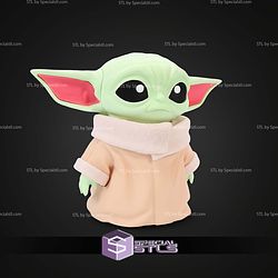 Super Basic STL Baby Yoda Multipart