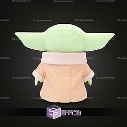 Super Basic STL Baby Yoda Multipart