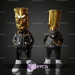 Super Basic STL Bad Bart Simpson 700mm
