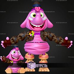 Super Basic STL BingBong Inside Out MultiColor Flexi