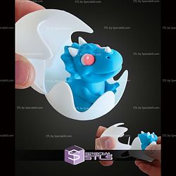 Super Basic STL Breakable Egg Wavy Display