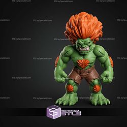 Super Basic STL Blanka Multipart
