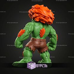 Super Basic STL Blanka Multipart