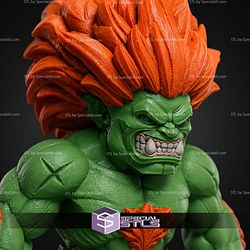 Super Basic STL Blanka Multipart