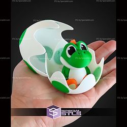 Super Basic STL Breakable Suprise Egg Dinoshi