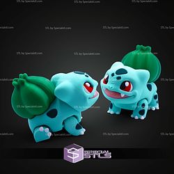 Super Basic STL Bulbasaur Flexi