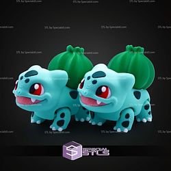 Super Basic STL Bulbasaur Flexi