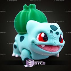 Super Basic STL Bulbasaur Flexi