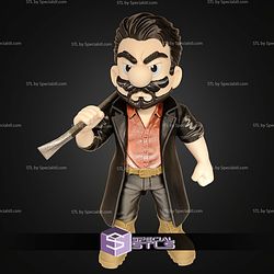 Super Basic STL Butcher Mario Mashup Multipart