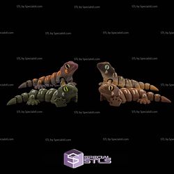 Super Basic STL Caledonia Giant Gecko Leachie Chibi