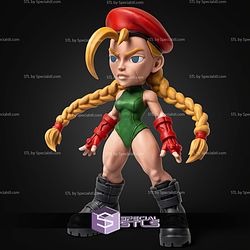 Super Basic STL Cammy Multipart