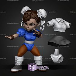 Super Basic STL Chun Li Multipart