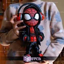 Super Basic STL Classic Spiderman Multipart