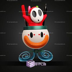Super Basic STL Clow Car Display MultiPart