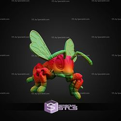 Super Basic STL Cute Flexi Bee and Beehive
