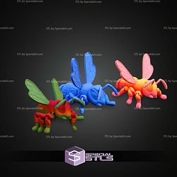 Super Basic STL Cute Flexi Bee and Beehive