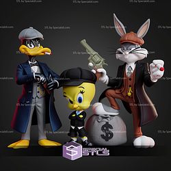 Super Basic STL Daffy Duck Peaky Blinders Urban Multiparts