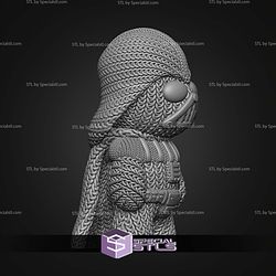 Super Basic STL Darth Vader Knitted