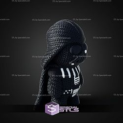 Super Basic STL Darth Vader Knitted