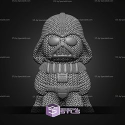 Super Basic STL Darth Vader Knitted