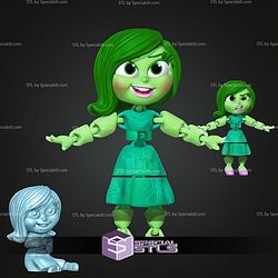 Super Basic STL Disgust Inside Out MultiColor Flexi