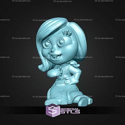 Super Basic STL Disgust Inside Out MultiColor Flexi