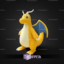 Super Basic STL Dragonite Multipart