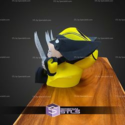 Super Basic STL Files Popcorn Wolverine