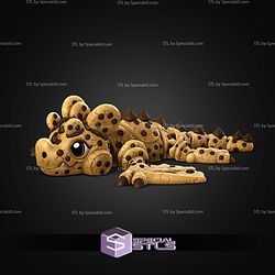 Super Basic STL Flexi Cookie Dragon