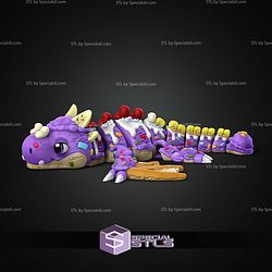 Super Basic STL Flexi Dessert Dragon Halo Halo