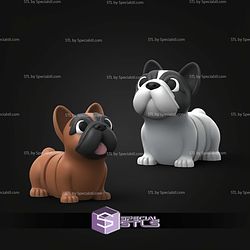 Super Basic STL Flexi French Bull Dog