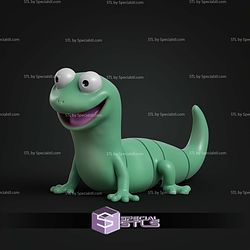 Super Basic STL Flexi Lizard from Hopper
