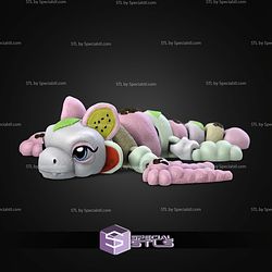 Super Basic STL Flexi Mochi Dragon
