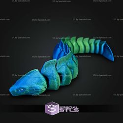 Super Basic STL Flexi Moray Eel
