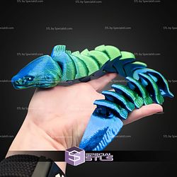 Super Basic STL Flexi Moray Eel