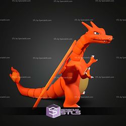 Super Basic STL Flexible Charizard