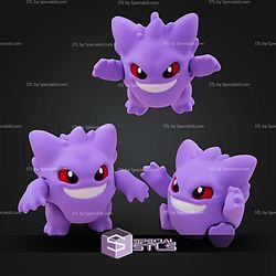 Super Basic STL Gengar Flexi