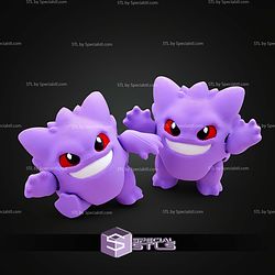 Super Basic STL Gengar Flexi