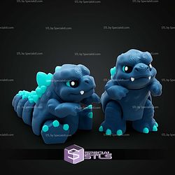 Super Basic STL Godzilla Flexi