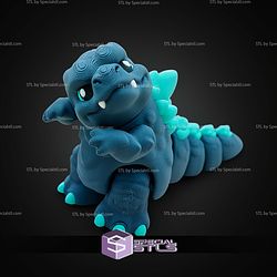 Super Basic STL Godzilla Flexi