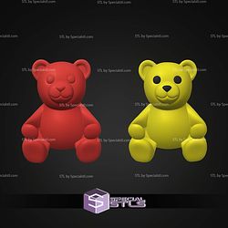 Super Basic STL Gummy Bear Controller Holder