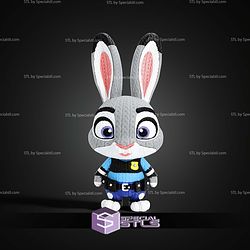Super Basic STL Judy Hopps Knitted